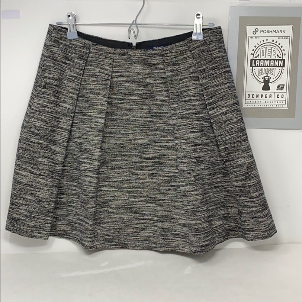Madewell A line pleated skirt, Sz S